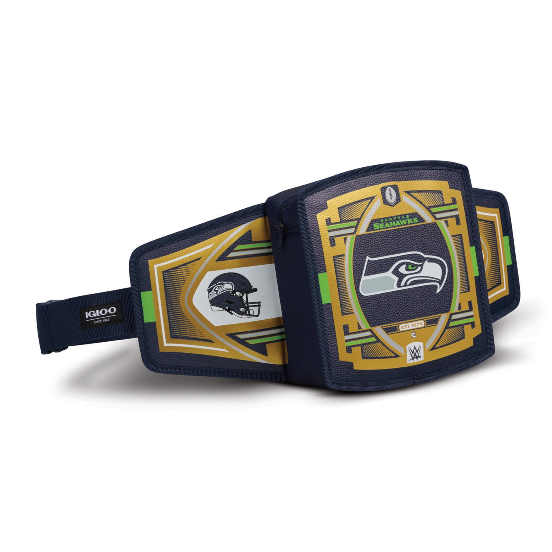 IGLOO  Seattle Seahawks WWE Legacy Belt Cooler