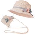 thumbnail image 1 of Conjunto de Sombreros de Sol Liling para Niñas Rosa, 1 of 4