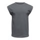 thumbnail image 4 of Hombres sin Mangas Camiseta Casual Color Sólido Hombro Delgado, Top de Moda para el Gimnasio Y el Uso Diario, 4 of 9