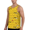 thumbnail image 2 of Gukieu Cute Funny Chicken Print Men's Quick Dry Fitness Vest, Round Neck Sleeveless Fitness Bodybuilding Top-X-Large, 2 of 7