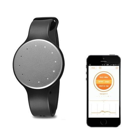 Activity Tracker and Sleep Monitor Fitness Wristband Watch - Wearable Waterproof Bracelet Tracks Health Calories +