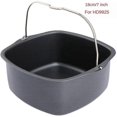 thumbnail image 3 of 7-Inch Baking Basket for HD9925/HD9860/HD9905/01 Air Fryer Cake Barrel Non-Stick Baking Pan Accessory 18CM, 3 of 5