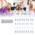 thumbnail image 4 of 6 Sided  Set, Plastic Puzzle 6 Sided  Bulk 30Pcs with Storage Bag for Board Games, 4 of 7