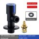 thumbnail image 3 of 304 Stainless Steel Hot And Cold Water Inlet Angle Valve Wall Faucet Stop Valve G1/2 Brass Ceramic Spool Spool Washing Machine, 3 of 11