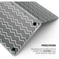 thumbnail image 6 of DesignSkinz Black Gradient Layered Chevron Full-Body Skin Decal Wrap Cover for MacBook Air 13" 2018 (A1932), 6 of 9