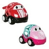 Oball Go Grippers 2 Pack Vehicle Small Car Set - Style 1