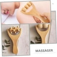 thumbnail image 6 of GIXUSIL 4 Pack Wooden Hand Massage Roller, Muscle Roller Stick, Manual Wood Therapy Massage Tools Massager Roller, for Relaxes Thigh, Leg, Hands Full Body Muscle Men Women（Natural）, 6 of 8