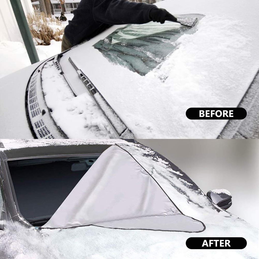 Car Windscreen Cover Anti Snow Frost Ice Shield Dust Cover Heat Sun Shade Wind