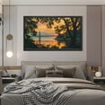 thumbnail image 4 of City Wall Art Canvas Wall Art Bridge At Dusk Canvas art Framed wall art Painting For Livingroom Decor Office Bedroom Decoration, 4 of 8