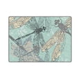 thumbnail image 3 of CADecor Maple Leaf and Dragonfly Throw Blanket Bed Sofa Blanket 58x80 inches, 3 of 3