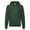 Bottle Green, variant on Fruit of the Loom Adult Lightweight Hooded Sweatshirt