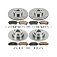 thumbnail image 3 of Power Stop Front and Rear Stock Replacement Brake Pad and Rotor Kit KOE2752, 3 of 8