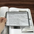 thumbnail image 2 of 3X Reading Magnifying PVC Glass HD Handheld Magnifier Folding A4 paper Portable A4 Paper Size Full Page Loupe, 2 of 6