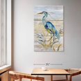 thumbnail image 2 of Elephant Stock Blue Heron Ii Wall Art - Vertical Multi Panel Canvas - Living Room Wall Decor - Animal Multi Panel - Gray And Beige Decor By Nan - 42" x 65", 2 of 4