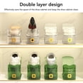 thumbnail image 3 of Double Layer Shoe Slots Organizer, Space Saving, Durable, Breathable, Non Slip with PET Material for Closet Cabinet, 3 of 8