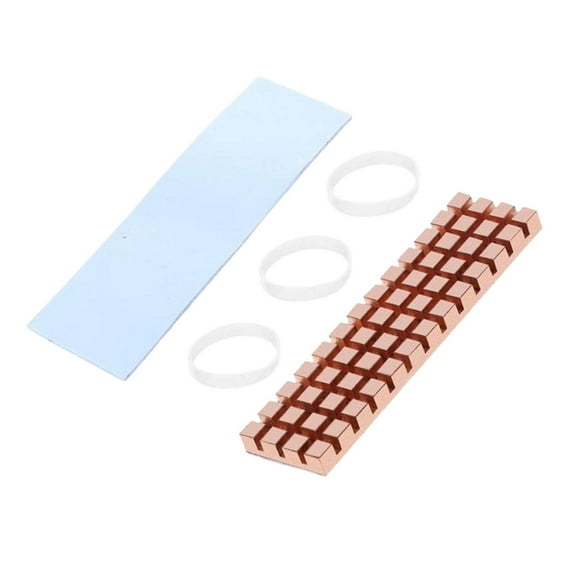 SSD heat sink heat sink Copper Cooling Double Side Durable Easy Installation Portable Accessories Thermal pad for.2 2280 3mm