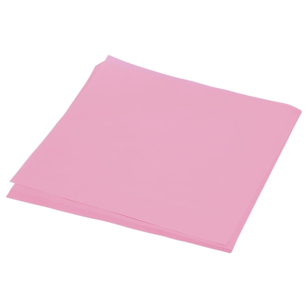 Papel de origami de 25 hojas, doble cara, rosa, hoja cuadrada de 10x10 pulgadas para proyectos de arte y manualidades