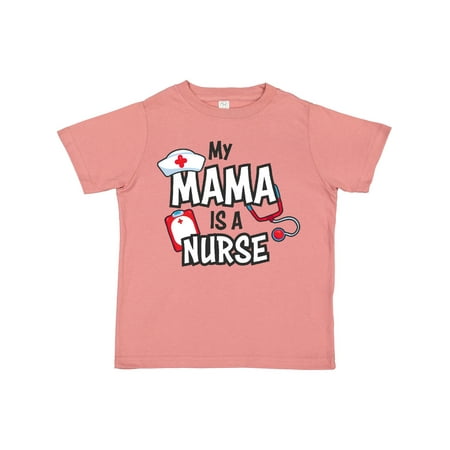 

Inktastic My Mama is a Nurse Gift Toddler Boy or Toddler Girl T-Shirt