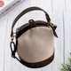 thumbnail image 2 of Bolsa de mensajero informal para mujer, de gran capacidad, con diseño de cubo esmerilado, para mujeres, niñas, compras al aire libre (beige), 2 of 5