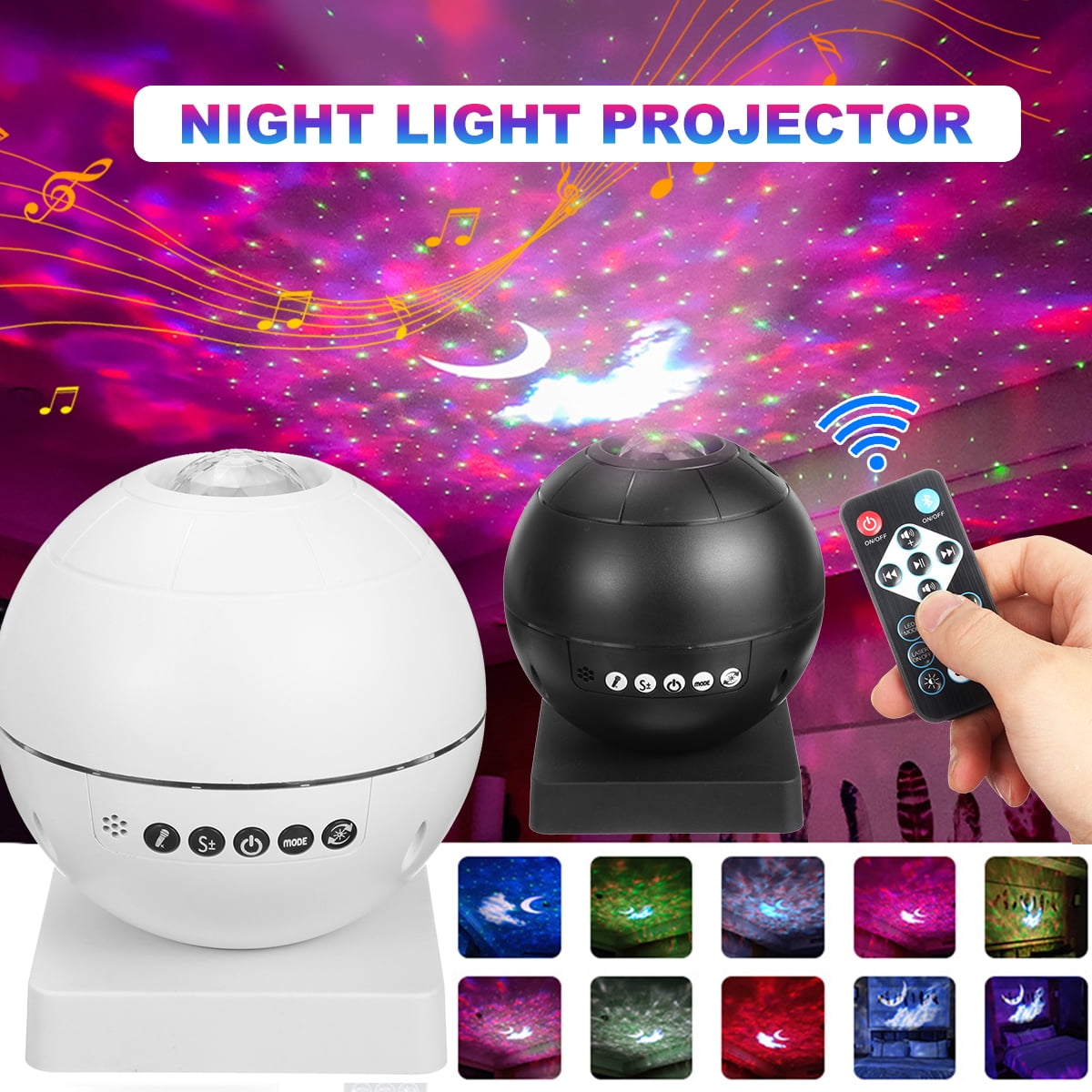 NORTHERN LIGHTS GALAXY PROJECTOR AURORA STAR PROJECTOR NIGHT LIGHT WITH  BLUETOOTH MUSIC PROJECTION LAMP FOR KIDS BEDROOM DECOR – China magnetic  track light manufacturer