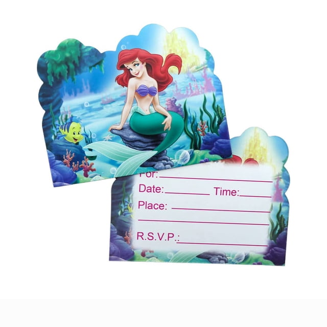 Losede 20 Invitaciones para Fiesta de Cumpleaños Infantiles 11x14 cm