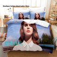 thumbnail image 1 of Ensemble de Literie Lana Del Rey Simple Simple Double Grand Très Grand Ensemble de lit Adulte Enfant Chambre Ensembles de Housse de Couette parure de lit Draps de lit, 1 of 5
