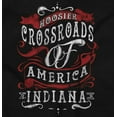 thumbnail image 2 of Indiana the Crossroads Of America Long Sleeve TShirt Men Women Brisco Brands S, 2 of 6