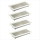 thumbnail image 1 of Rejillas de Ventilación de Piso, Paquete de 4, Cubiertas de Ventilación Ajustables para Piso de Casa, Rejillas Transitables, 4 X 10 Pulgadas., 1 of 5