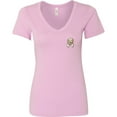 thumbnail image 3 of Inktastic Pocket Goldendoodle Women's V-Neck T-Shirt, 3 of 5