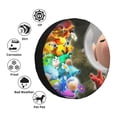 thumbnail image 6 of Lsque Pikmin Pattern Tire Covers - Tough Tire Wheel Protector for Truck, SUV, Trailer, Camper, RV - 17 inch, 6 of 7