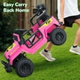 thumbnail image 2 of Hisoft 12V Ride on Jeep Car with Parent Remote and Music, 2 of 9
