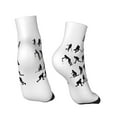 thumbnail image 2 of Mens Ankle Socks Womens Field Hockey Quarter Breathable Casual Socks, 2 of 7