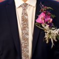 thumbnail image 2 of HAHDAXIA Men's Cotton Printed Floral Neck Tie, 2 of 3