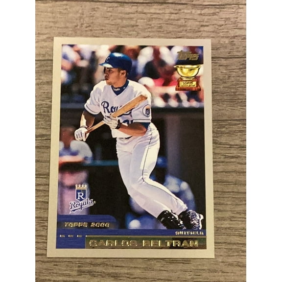 Carlos Beltran Kansas City Royals MLB 2000 Topps 178 ASR Trading Card
