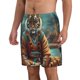 thumbnail image 2 of Balery Pond Meditating Tiger Traje de Baño Estilo Hawaiano para Hombre, Shorts de Secado Rápido con Bolsillos-X-Large, 2 of 6