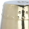 thumbnail image 5 of Safavieh Modern Ming Ceramic Garden Stool in Gold, 5 of 5