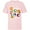 Soft Pink, variant on Disney Mickey & Friends Vacay Mode Family Trip Vacation 2024 - Short Sleeve T-Shirt for Kids - Customized-Royal