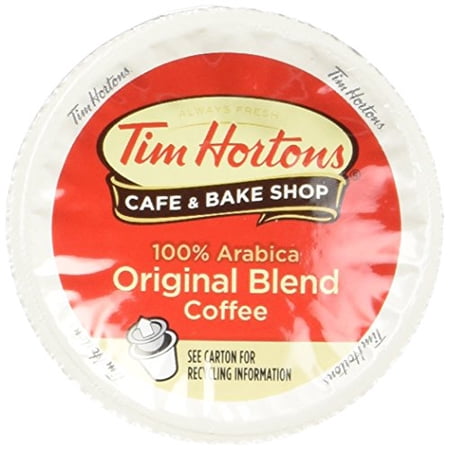 Tim Hortons Single Serve Coffee Cups, Regular (24 Count) (8.89oz)