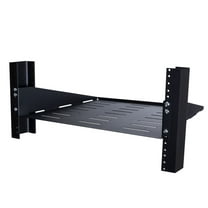 RackSolutions 2U 2Post Vented Cantilever Shelf 18in Depth - Efficient Storage and Cooling