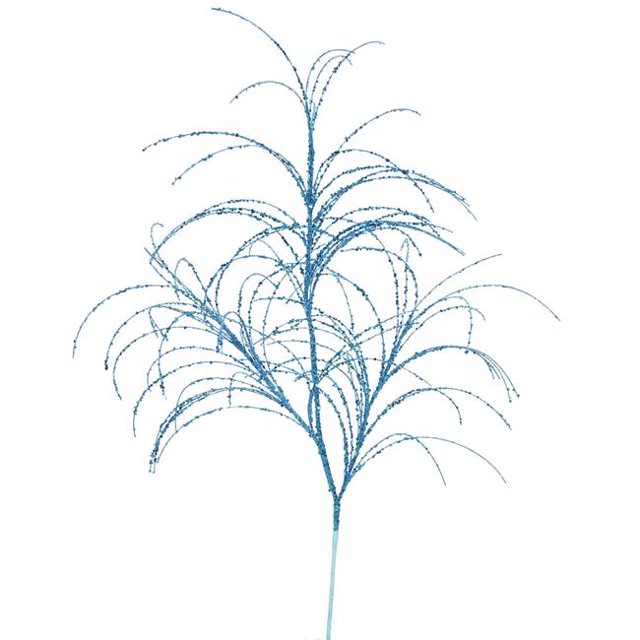 Vickerman QG164012 Vaporisateur d'Herbe Pailleté Turquoise - 34 Po. - 6 par Sac