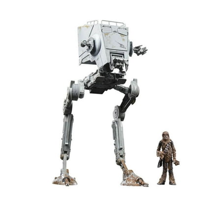 Hasbro Collectibles – Star Wars The Vintage Collection AT-ST & Chewbacca Vehicle & Action Figure (3.75″) [COLLECTABLES] Action Figure Collectible