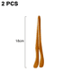 thumbnail image 2 of Pinzas para tostadas de bambú reutilizables, pinzas para tostadora de madera para cocinar y sostener, utensilio de cocina Ideal, 2 of 5