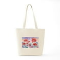 thumbnail image 6 of CafePress - Red Poppies Tote Bag - Unisex Canvas Tote Bag, Beige, 1-Piece, 6 of 7