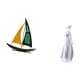 thumbnail image 5 of Escultura De Niña De Cerámica Con Forma De Velero De Hierro, Adorno De Mesa, Estatua De Dama De Porcelana, Colección De Decoración Feng Shui, Figura Nórdica Moderna Para Escritorio,, 5 of 8