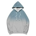 thumbnail image 4 of Vibrex Lightweight Hoodies for Women Oversized Winter Cute Sweatshirts Pullover 2025 Fashion Tops Trendy Fall Winter Clothes,Light Blue_2XL, 4 of 5