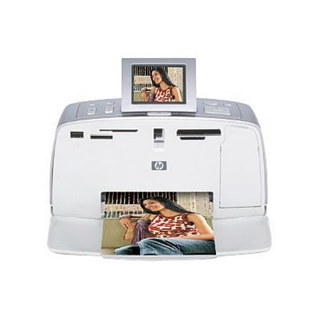 HP Photosmart 375 - Printer - color - ink-jet - - 1200 dpi up to 0.8 min/page (color) - capacity: 26 sheets - USB - certified refurbished