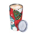 Christmas cartoon printing 20 oz insulated cup, stainless steel travel