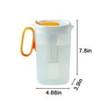 thumbnail image 3 of 1.55l Cold Water Kettle with Fruit Infuser Filter, Large Capacity Plastic Tea Maker, & Bpa-free for Quick Brewing, Ideal for Iced Tea & Thy Hydration at Home or Office,Vsgery, 3 of 7