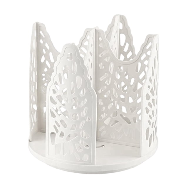 Dispensador de vasos de papel, soporte para tazas de café, organizador de barra resistente para mostrador, estante de almacenamiento para restaurante, blanco