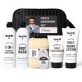 thumbnail image 1 of Set de regalo para aseo masculino Bath and Body SpaLife, 7 piezas, 1 of 7